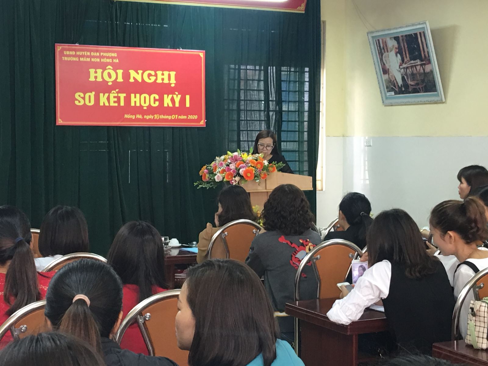 Hội nghị sơ kết học kì I năm học 2019-2020