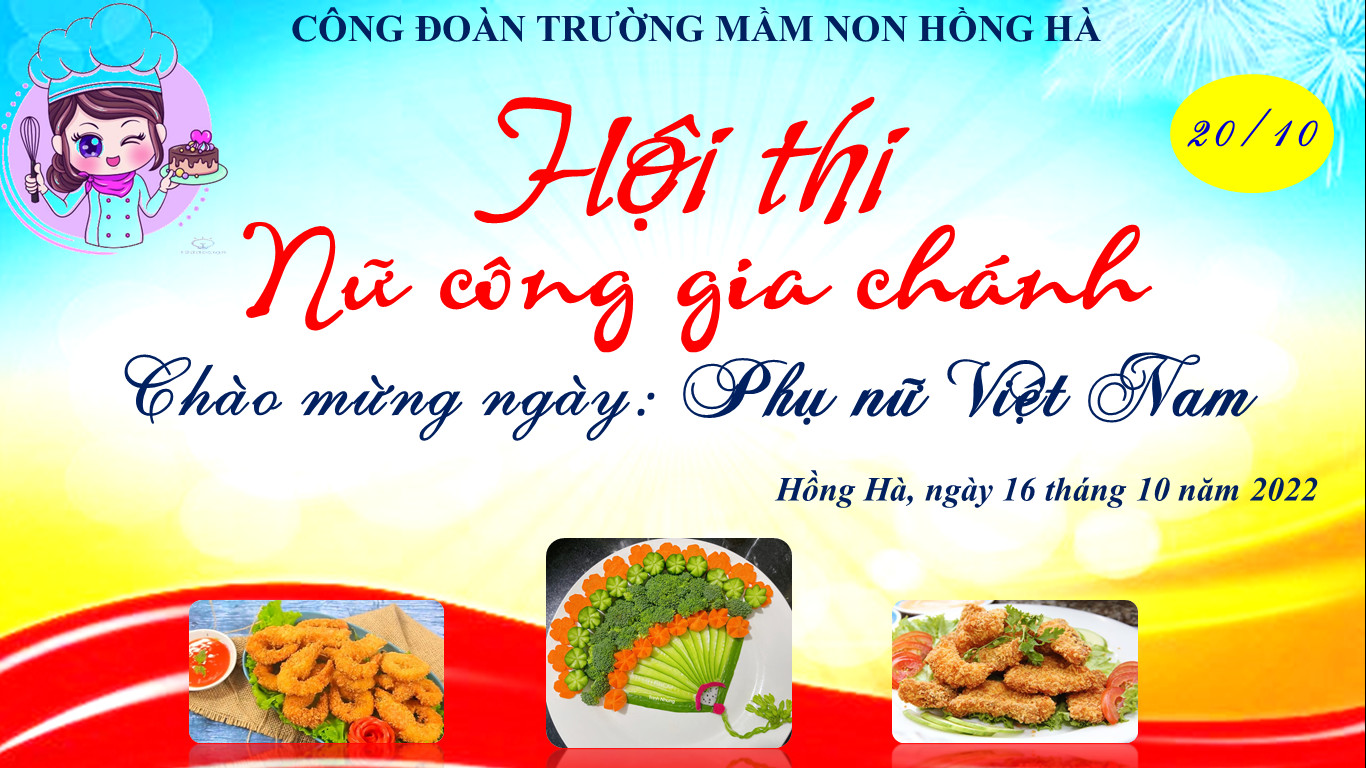 Chào mừng ngày Phụ nữ Việt Nam.