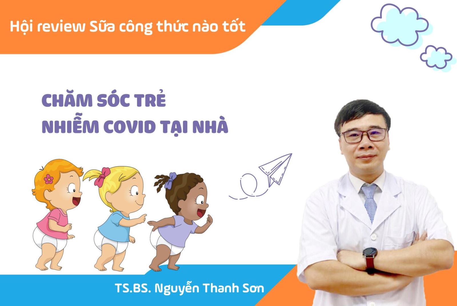 Chăm sóc trẻ nhiễm covid tại nhà