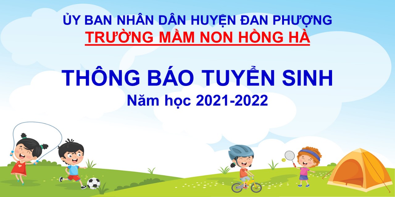  TRƯỜNG MẦM NON HỒNG HÀ THÔNG BÁO ĐIỀU CHỈNH HÌNH THỨC TUYỂN SINH TRỰC TIẾP SANG TRỰC TUYẾN  NHẰM ĐẢM BẢO CÔNG TÁC PHÒNG CHỐNG DỊCH COVID 19.